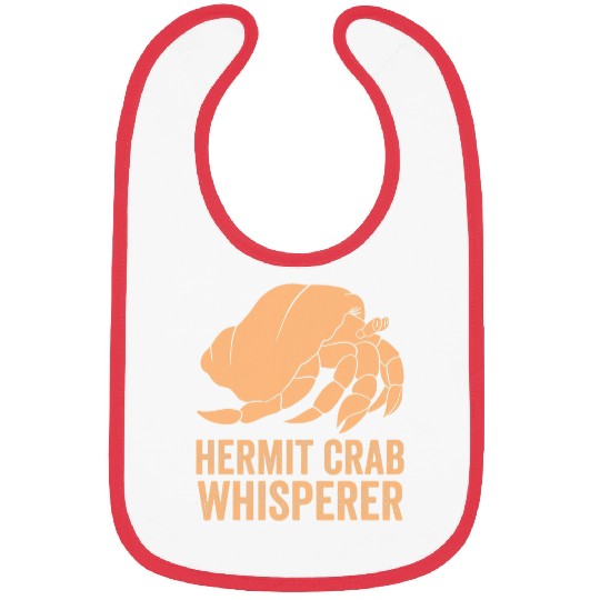 Hermit Crab Whisperer Bibs
