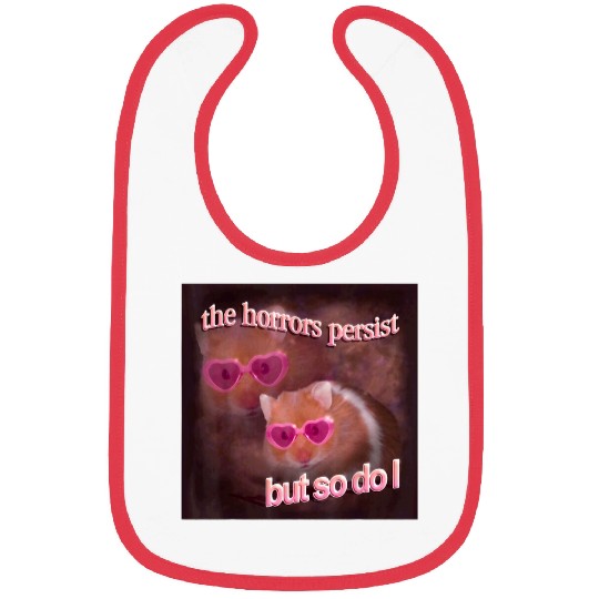 Hamster Pet The horrors persist but so do I hamster Bibs