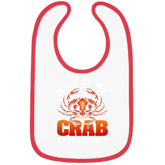 Crab Eating Lobster Lover Gift Crab Bibs