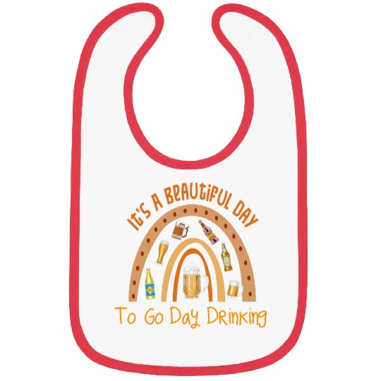 Beer Fun Bohemian Rainbows Beer Mug Funny Day Drinking Bibs