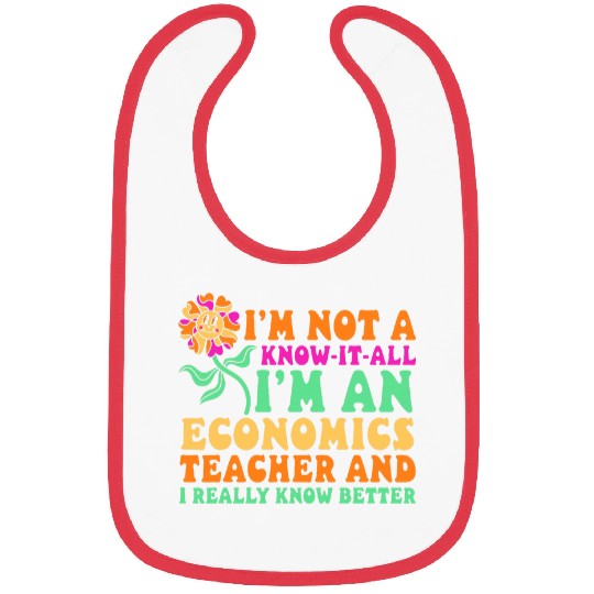 Economics Teacher 8 Bibs