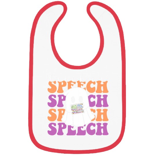 Retro Trick or Speech Halloween Speech Therapy Slp Halloween Bibs