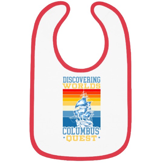 Discovering Worlds Columbus Quest Columbus Day Bibs