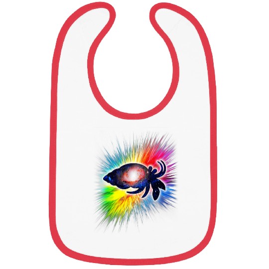 Hermit Crab Galaxy Bibs