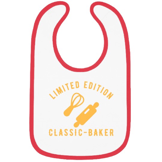 Retro Baker Limited EditionCake 2Cookies Maker Chef Bakery Bibs