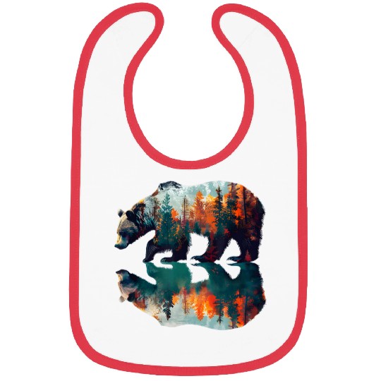 Bear Pet reflective est bear Bibs