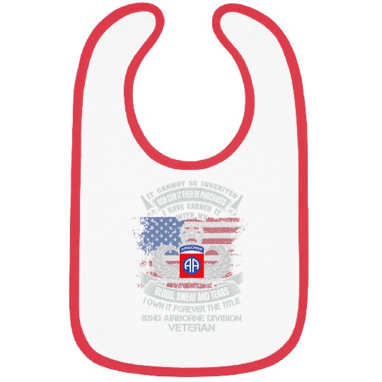 Own Forever The Title 82nd Airborne Division Flag American Bibs