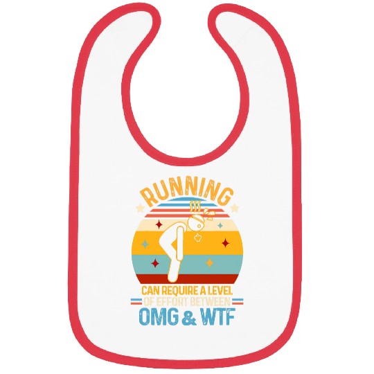 Funny Running Can Require Level Of Effort Between OMG WTF Bibs