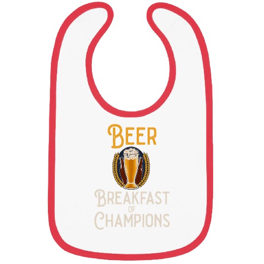 Beer Fun Beer Breakfast of Champions Bibs