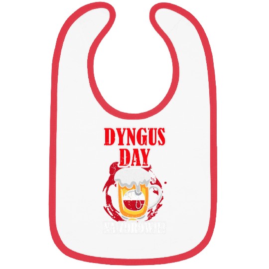 Beer Fun Dyngus Day Polish Drinking Beer Mug 7 Bibs
