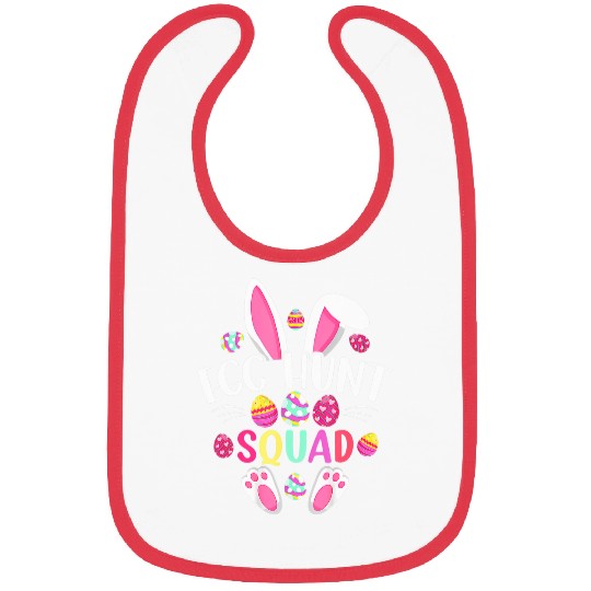 Egg Hunt Squad s Funny Easter Day Hunting Season Bibs
