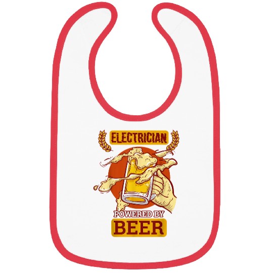 Beer Fun Electrician Powered By Beer Electrician Bibs