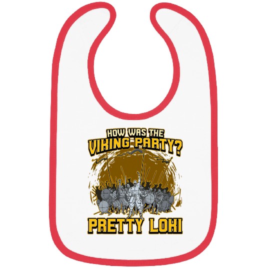 Norse Viking Mythology Design for Viking Warriors 48 Bibs