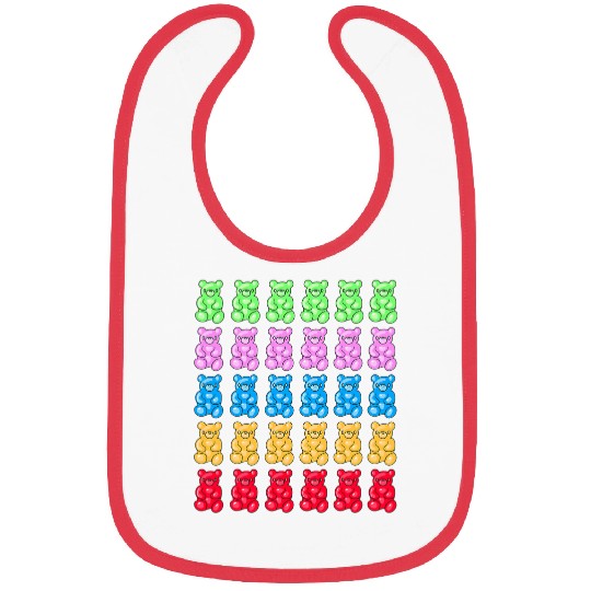 Bear Pet Gummy Bear Mixed Gummies Sweet Candy Bibs