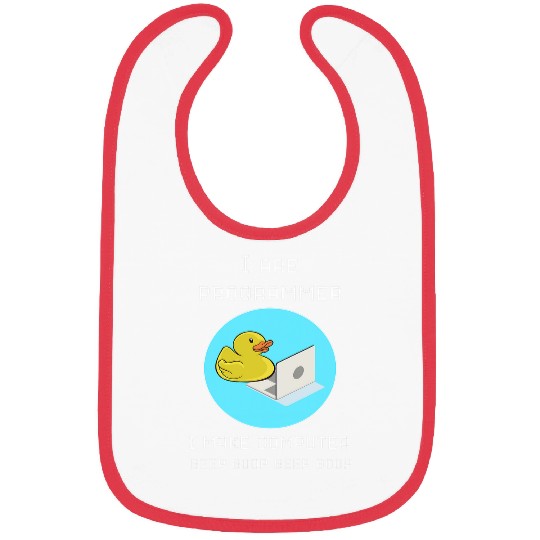 Duck Pet I Are Programmer I Make Computer Explain it to the Duck 3 Bibs