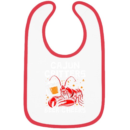 Beer Fun Cajun Crawfish Crayfish Boil Beer Drinking Beer Lover 6 Bibs