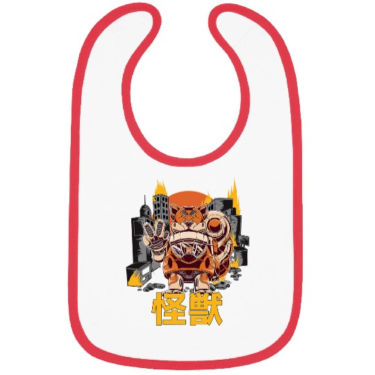 Squirrel Pet Giant Squirrel Sunset Japanese Bibs