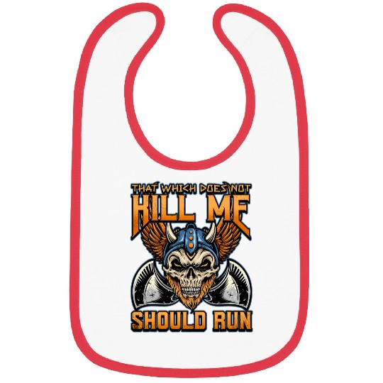 Norse Viking Mythology Design for Viking Warriors 97 Bibs