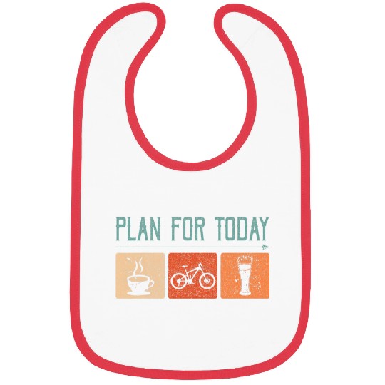 Beer Fun Plan For Today Coffee Cycling Beer Vintage Bibs