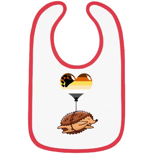 Hedgehog Pet Bear Brotherhood Hedgehog sexual Identity Bibs