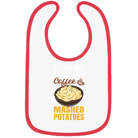 Coffee Fun Mashed Potatoes Coffee Lover Thanksgiving Bibs