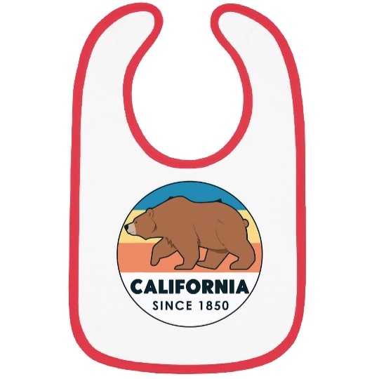 Bear Pet californias Bear Republic State LA Cali West Coast Bibs