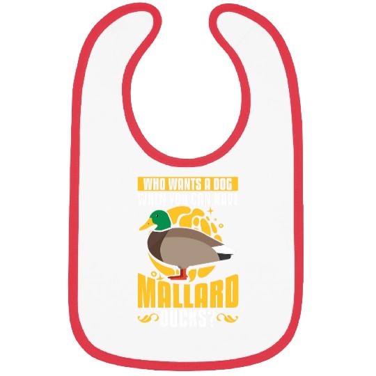 Duck Pet Mallard Duck Essentials Food Toys Enclosure Duck Owner Bibs