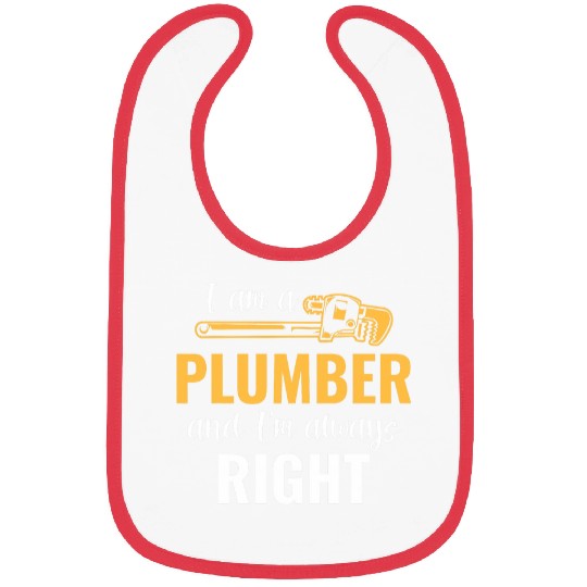 Plumbers Job humor emergency plumber quote handyman Bibs