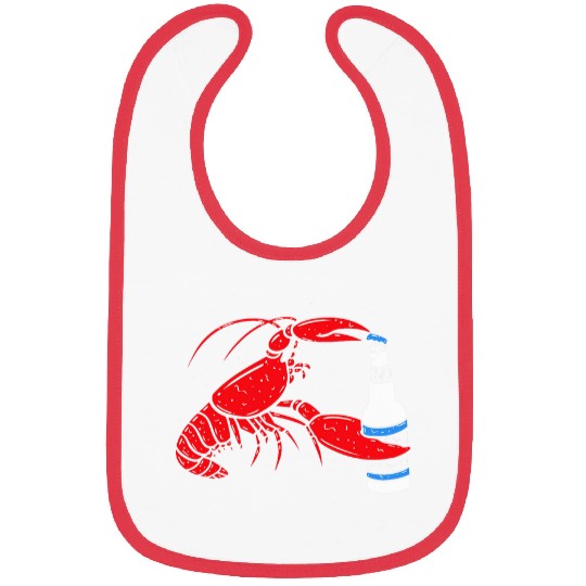 Beer Fun Cajun Crawfish Boil Lobster Drinking Beer Bibs