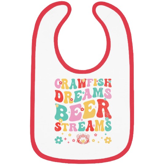 Beer Fun Cajun Crawfish Crayfish Boil Beer Drinking Beer Lover 38 Bibs