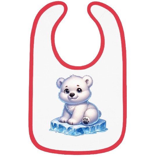 Bear Pet Polar Bear Arctic Winter Animal 13 Bibs
