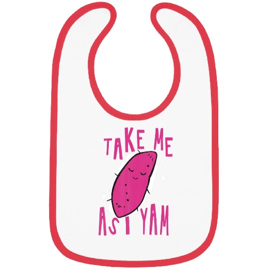 Ake Me As I Yam Cooking Quote Chef Restaurant Kitchen Bibs