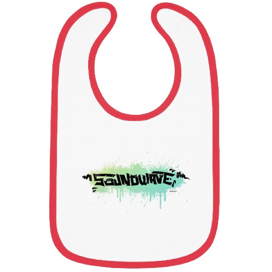 Kids Transformers Soundwave Urban Style Graffiti Text Logo Bibs
