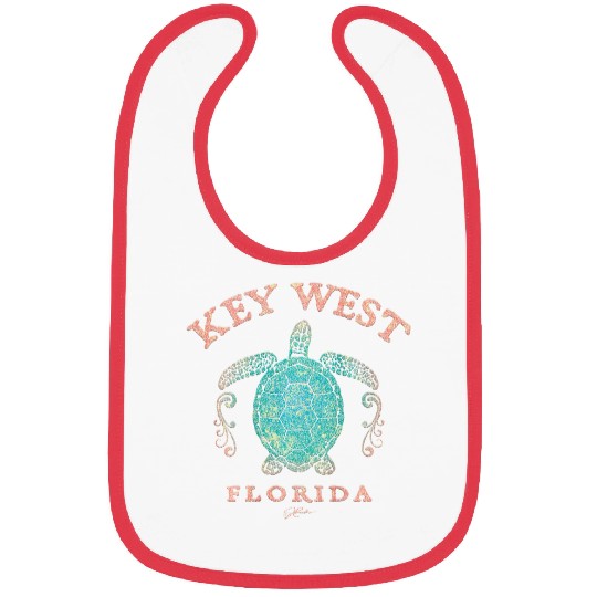 Turtle Pet Key West Florida Sea Turtle 7 Bibs