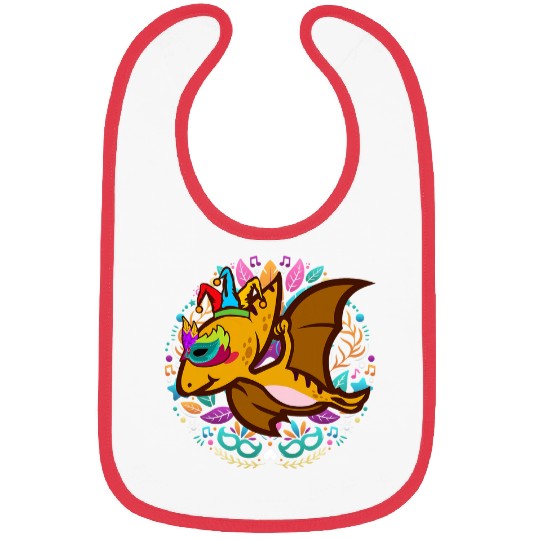 Pterosaur Dinosaur New Orleans carnivals Parade Mardi Gras Bibs