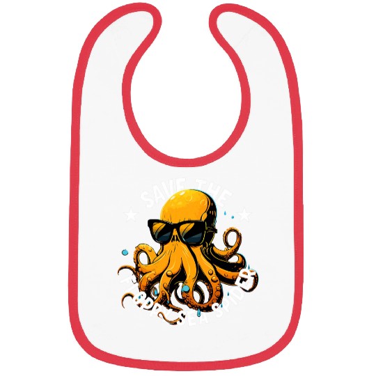 Save The Floppy Sea Spider Bibs