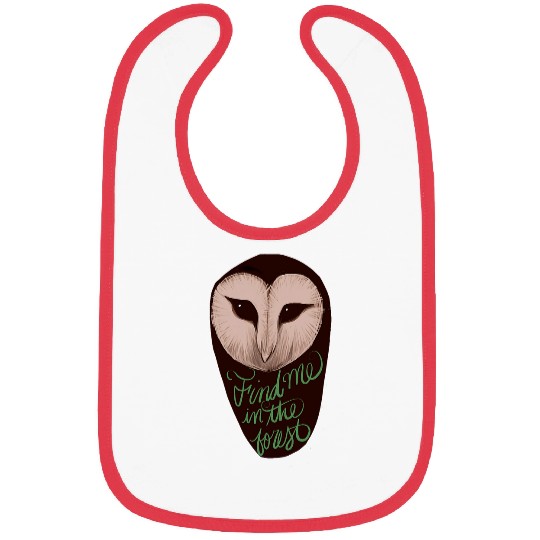 Owl Pet Artsy Barn Owl Bibs
