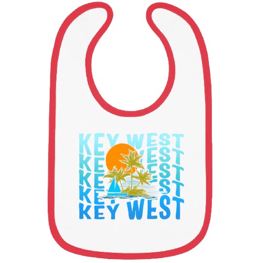 Sailing Key West Tee Boating Owner Spending Time For Boating Bibs