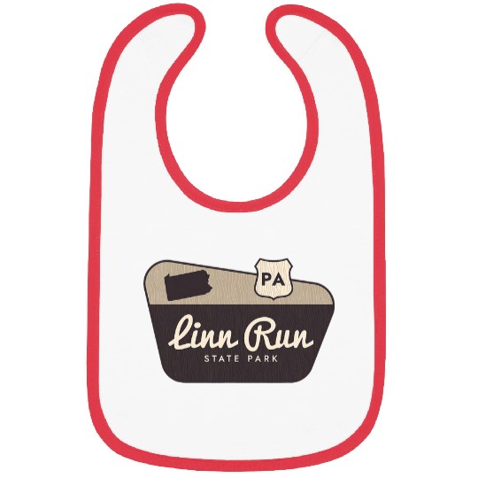 Linn Run State Park Pennsylvania Welcome Sign Trip Bibs