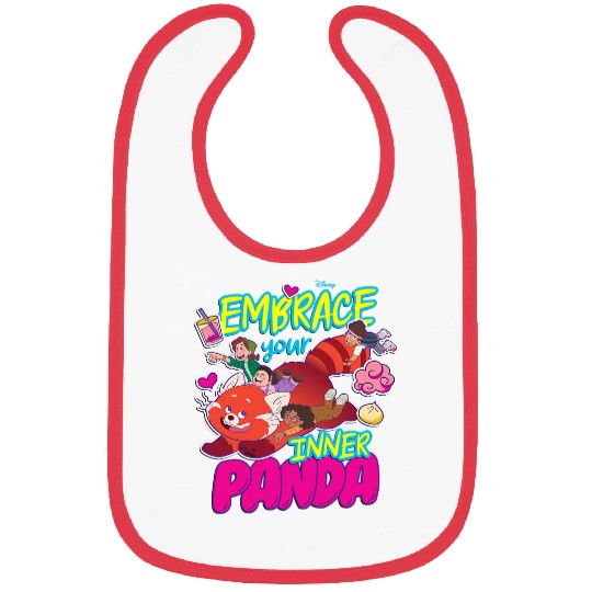 Panda Pet Turning Red Embrace Your Inner Panda 1 Bibs