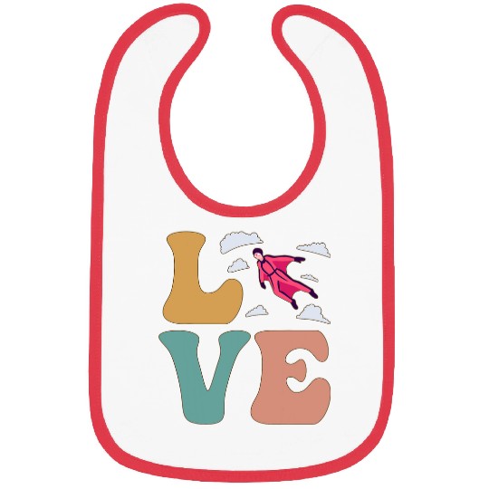 LOVE Wingsuit Flying Wingsuit Flyer Skydiving Base Jumping Bibs