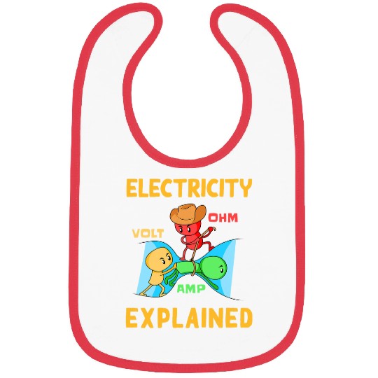 Electrical Volt Engineer Lineman Electricity Explained Electrician Bibs