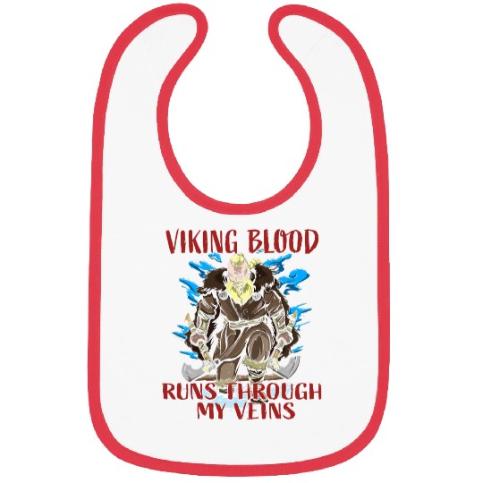 Viking Blood Runs through my Veins Viking Raid 1 Bibs