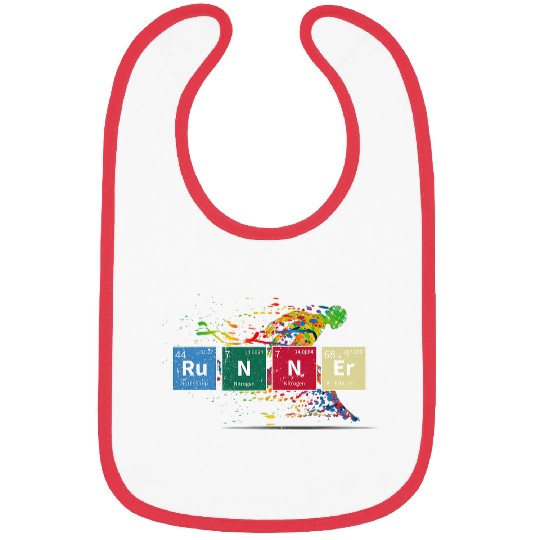 Runners Periodic Table Runner Athletic Running Bibs