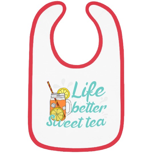 Sweet Tea Drinker Bibs
