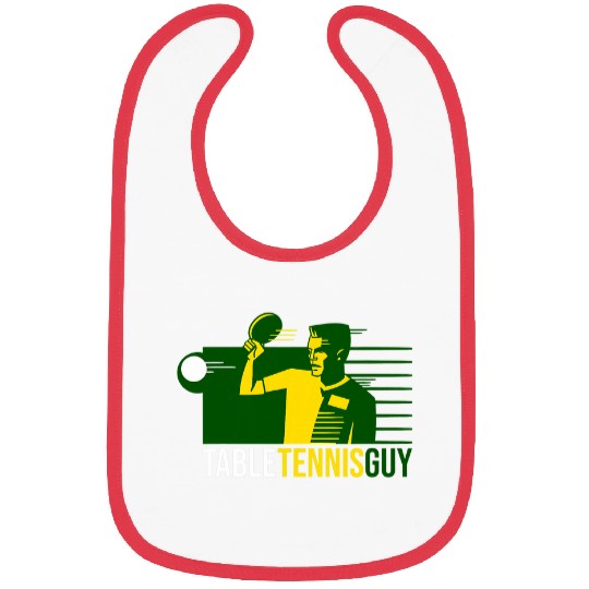 Table Tennis Guy Table Tennis PingPong Bibs