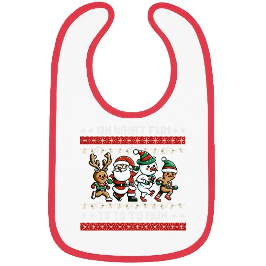 Running Christmas 5k Fun Run xmass Oh What Fun It Is To Run 1 Bibs