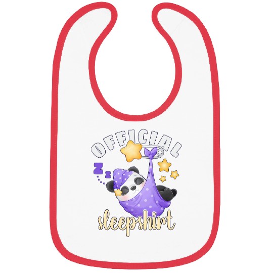 Panda Pet Official Sleep sleeping panda pajama 2 Bibs