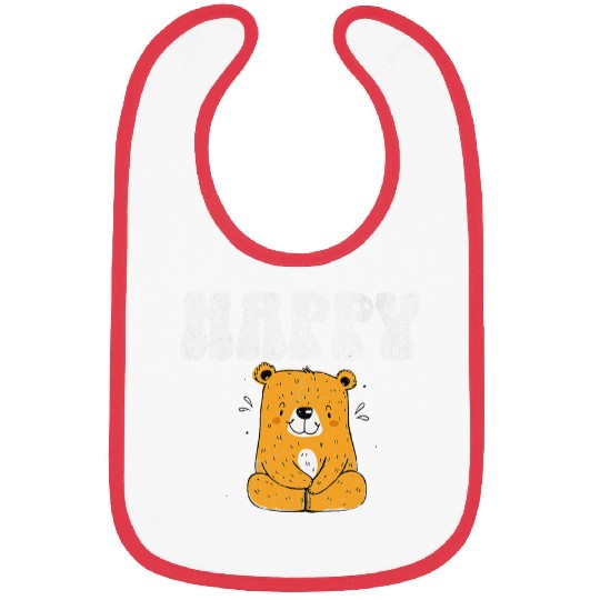 Bear Pet Cheerful Bear Illustration for Joyful Bibs