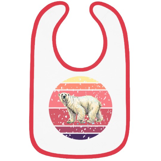 Bear Pet Polar bear north pole polar bear environmental protection 3 Bibs